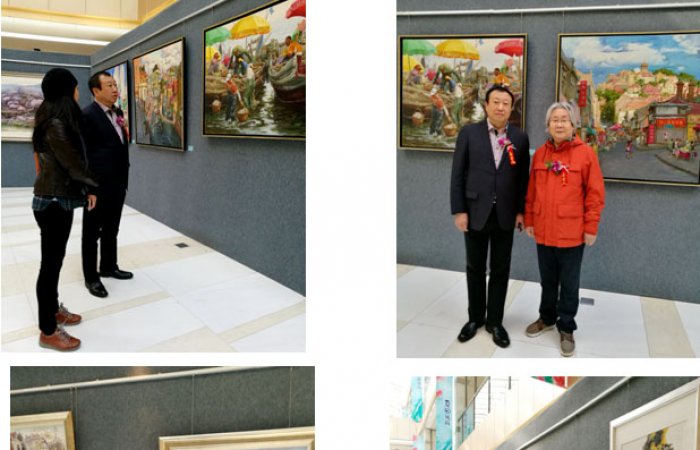 集團(tuán)董事長(zhǎng)作為青島中山書(shū)畫(huà)院常務(wù)副院長(zhǎng)出席 “陽(yáng)光?青島美術(shù)作品邀請(qǐng)展”開(kāi)幕式