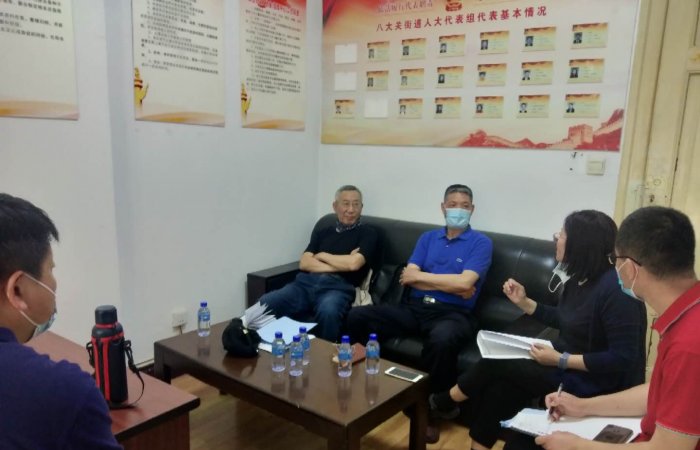 東方海納集團(tuán)承建的八大關(guān)街道 開放式樓院污水管線整治工程開工在建